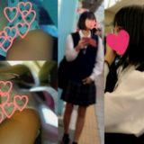 【Pcolle】真面目な眼鏡JKさん、JSみたいな綿パンを履いてしまう