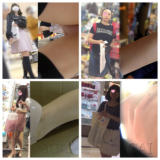 【Pcolle】私服ミニスカ生パンティ4連発！ラストはダブルカメラで…www