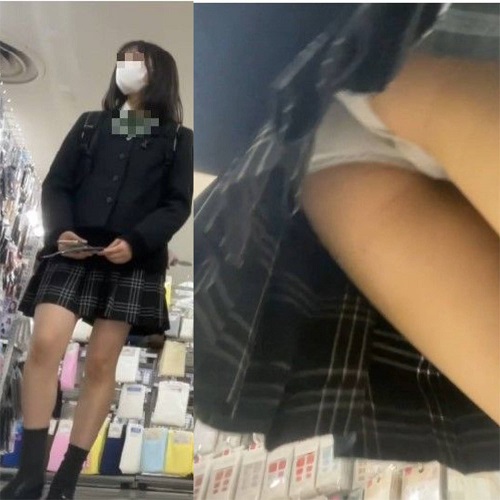 制服　パンチラ　jk 