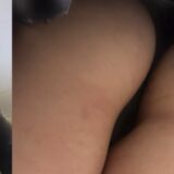 【HONEYsPOT】黒だけど食い込み過ぎてて…wwwww制服女子〜ほぼ尻じゃん〜